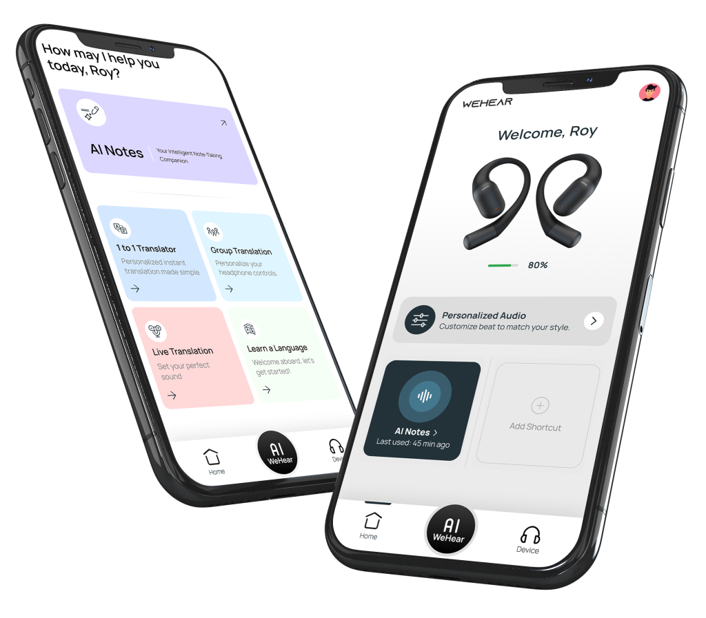 WeHear | Bone Conduction | Open Ear Headphones | Hearing 7 1885f158ad7578f58812bca2105dae0ce0047d1b